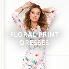 Floral print dresses
