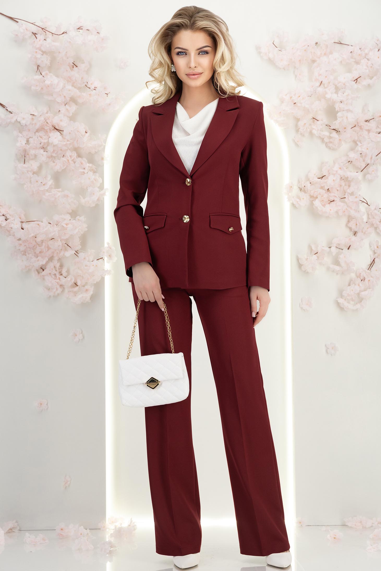 Ținută damă - sacou, pantaloni, bluza 1 - StarShinerS.ro