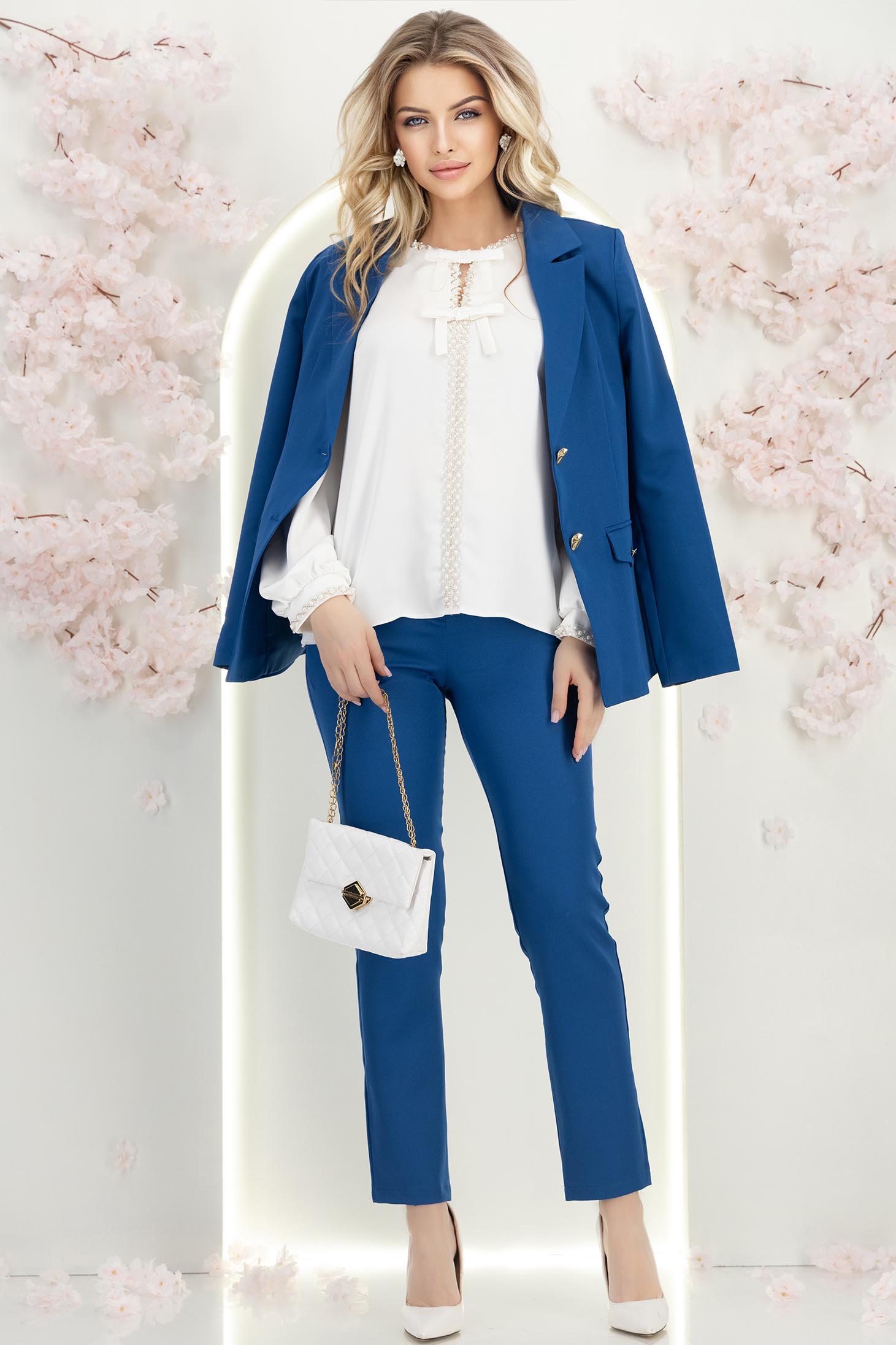 Ținută damă - bluza, pantaloni, sacou 1 - StarShinerS.ro