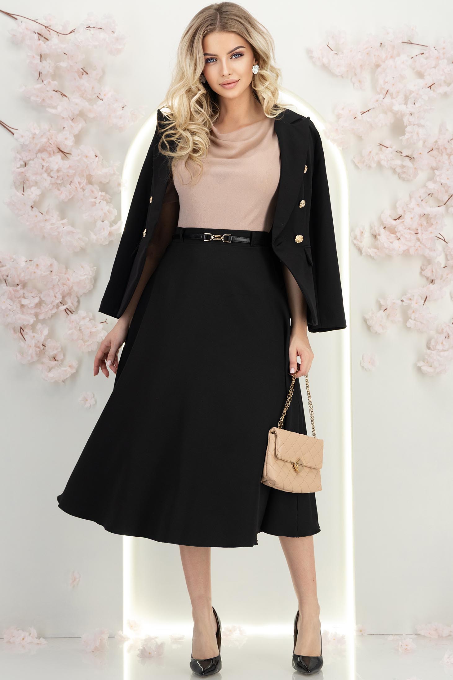 Ținută damă - fusta, sacou, bluza 1 - StarShinerS.ro