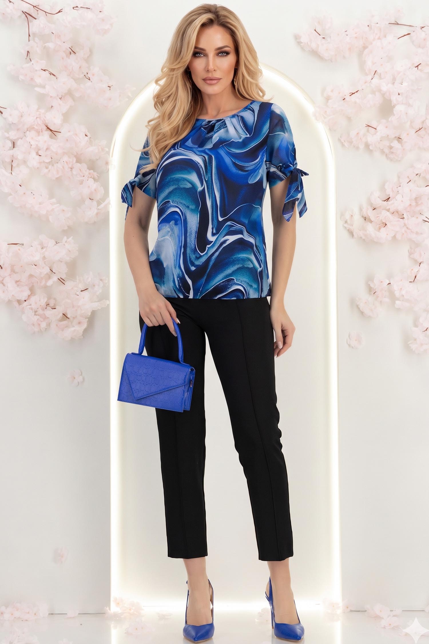 Ținută damă - bluza, pantaloni 1 - StarShinerS.ro