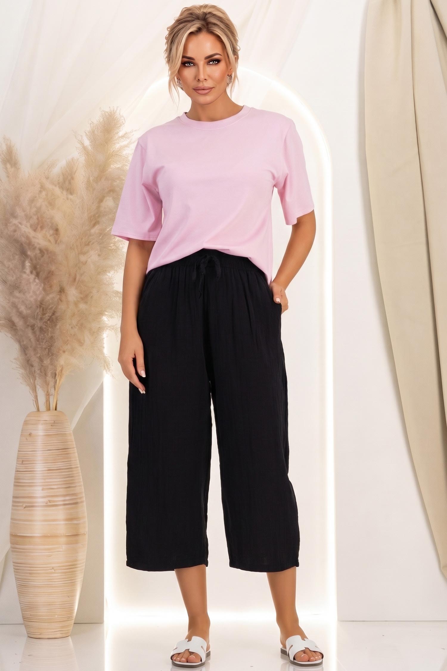 Ținută damă - pantaloni, tricou 1 - StarShinerS.ro