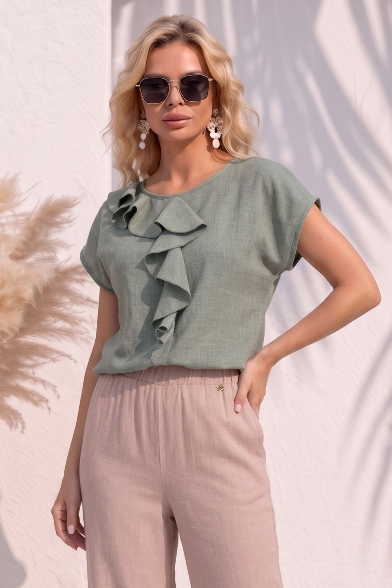 Ținută damă - bluza, pantaloni 1 - StarShinerS.ro