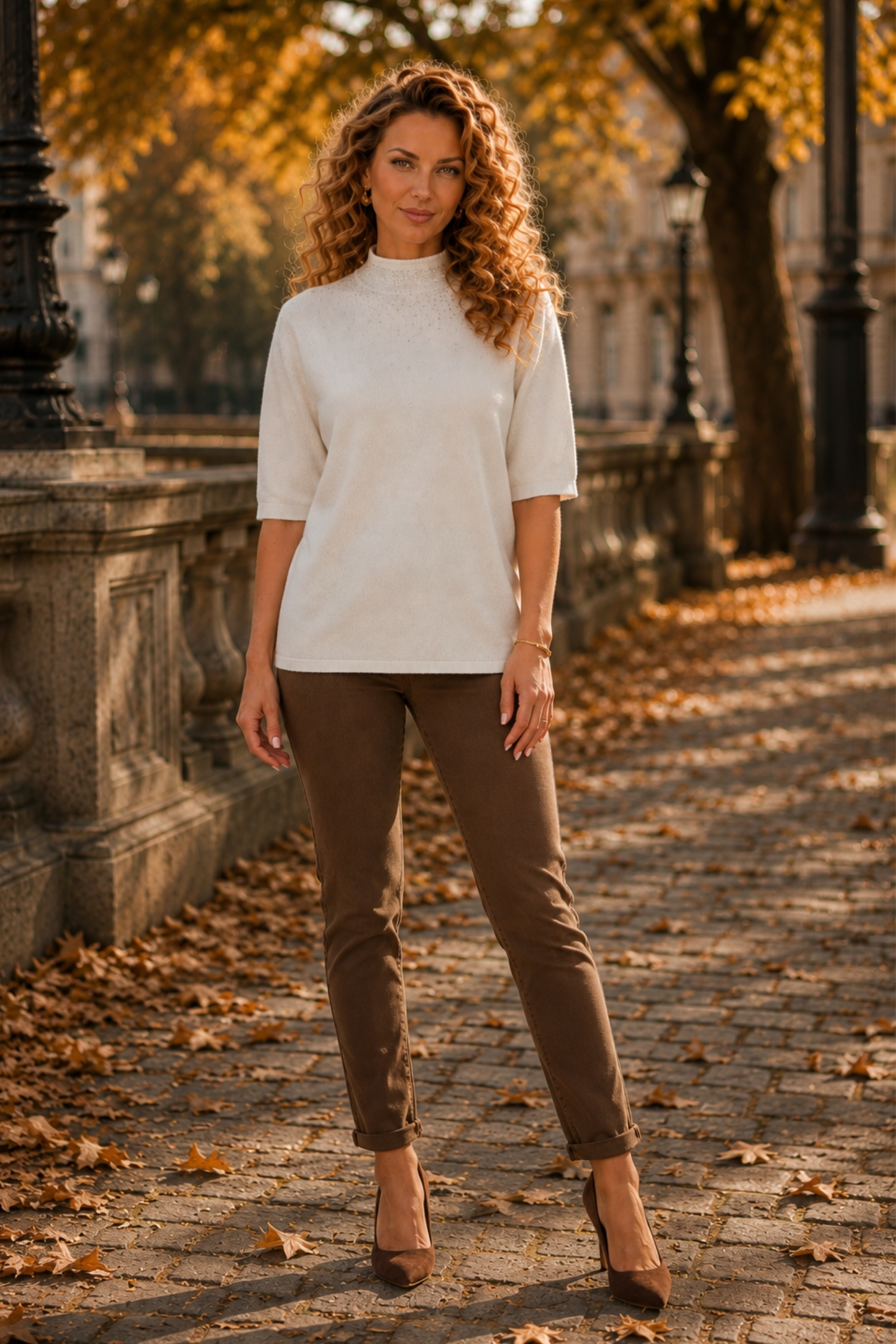 Ținută damă - bluza, blugi 1 - StarShinerS.ro
