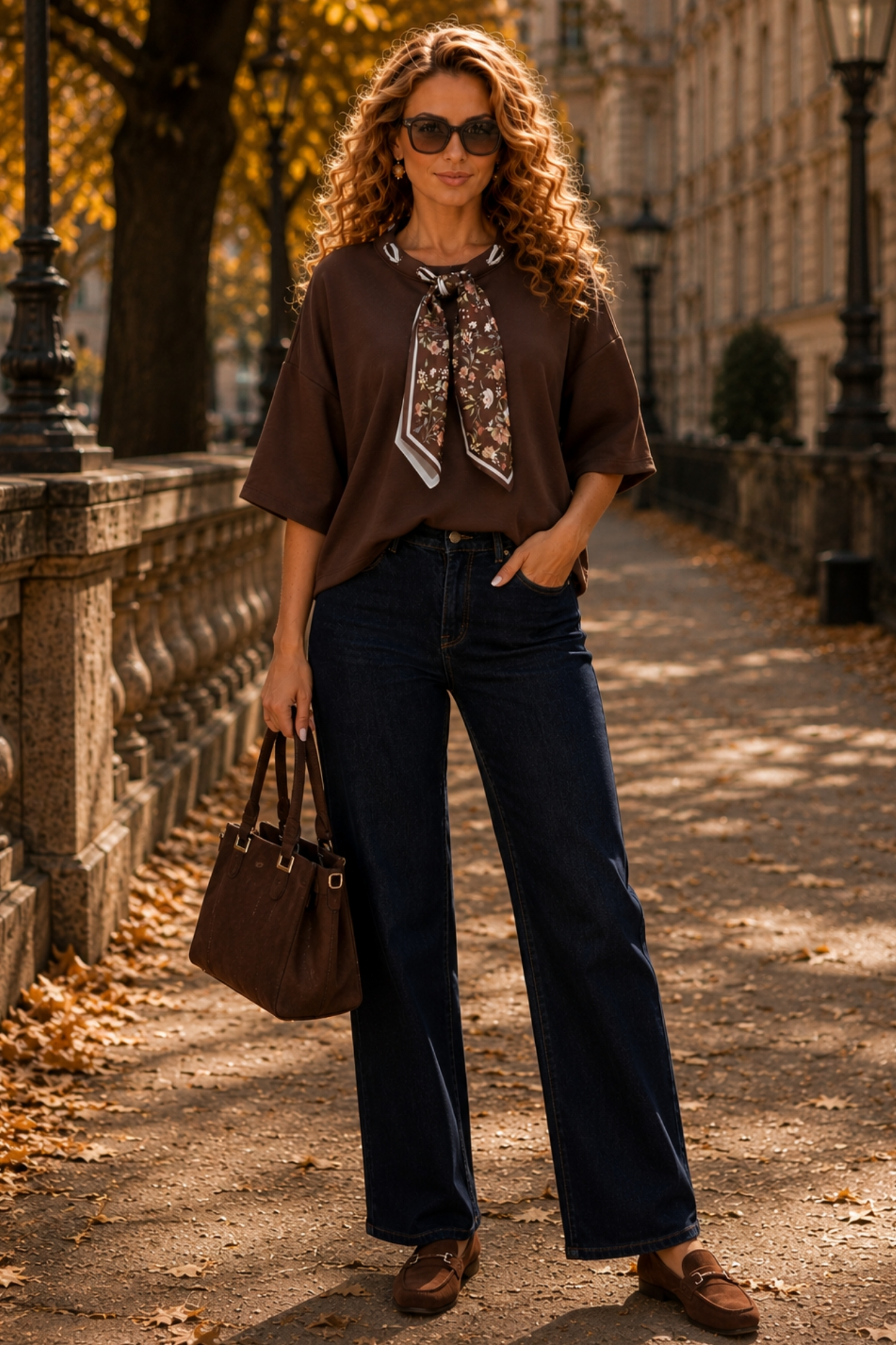 Ținută damă - bluza, blugi 1 - StarShinerS.ro