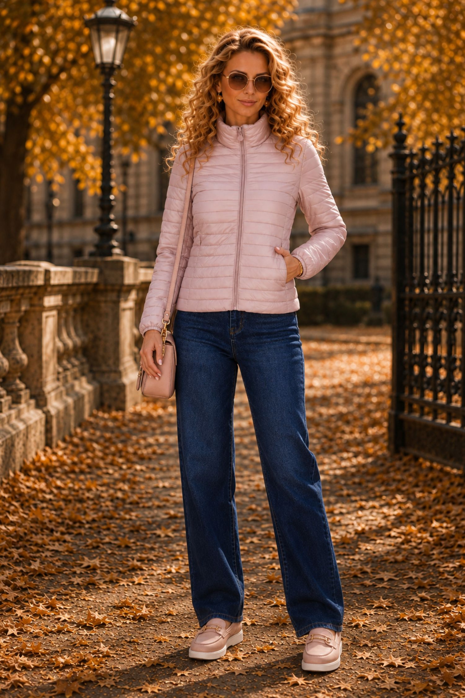Ținută damă - geaca, blugi, bluza 1 - StarShinerS.ro