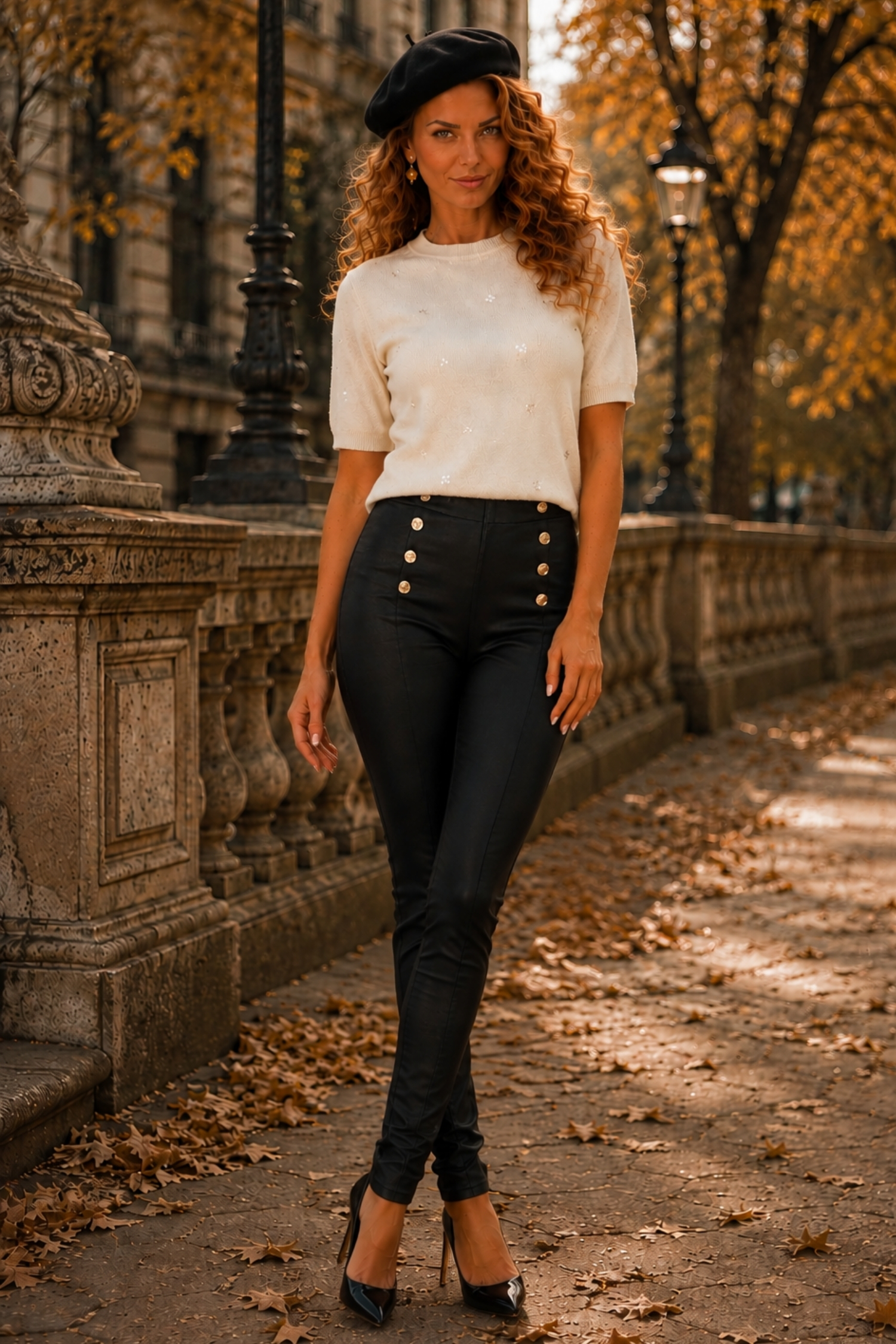 Ținută damă - pantaloni, bluza 1 - StarShinerS.ro