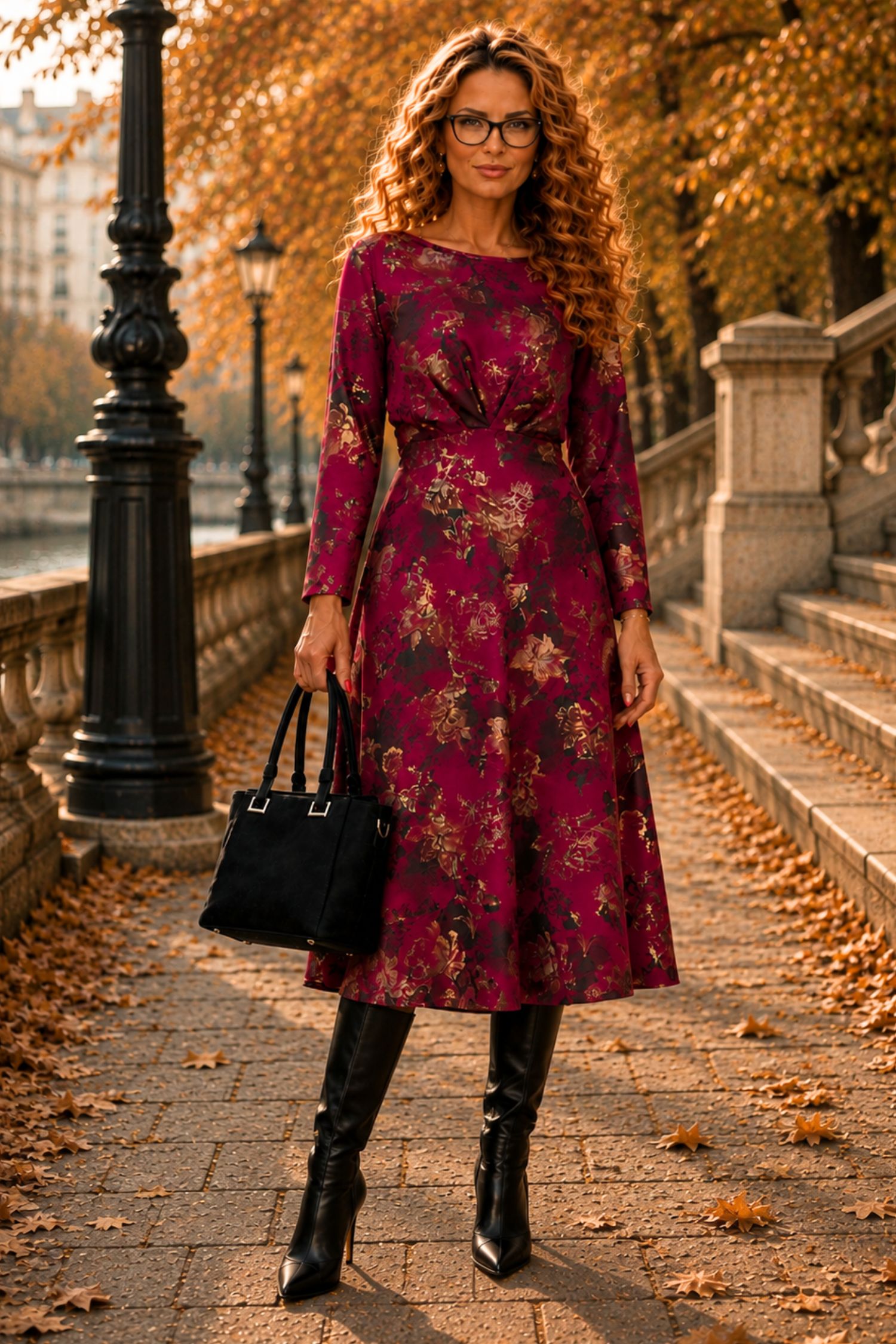 Ținută damă - rochie, geanta dama 1 - StarShinerS.ro
