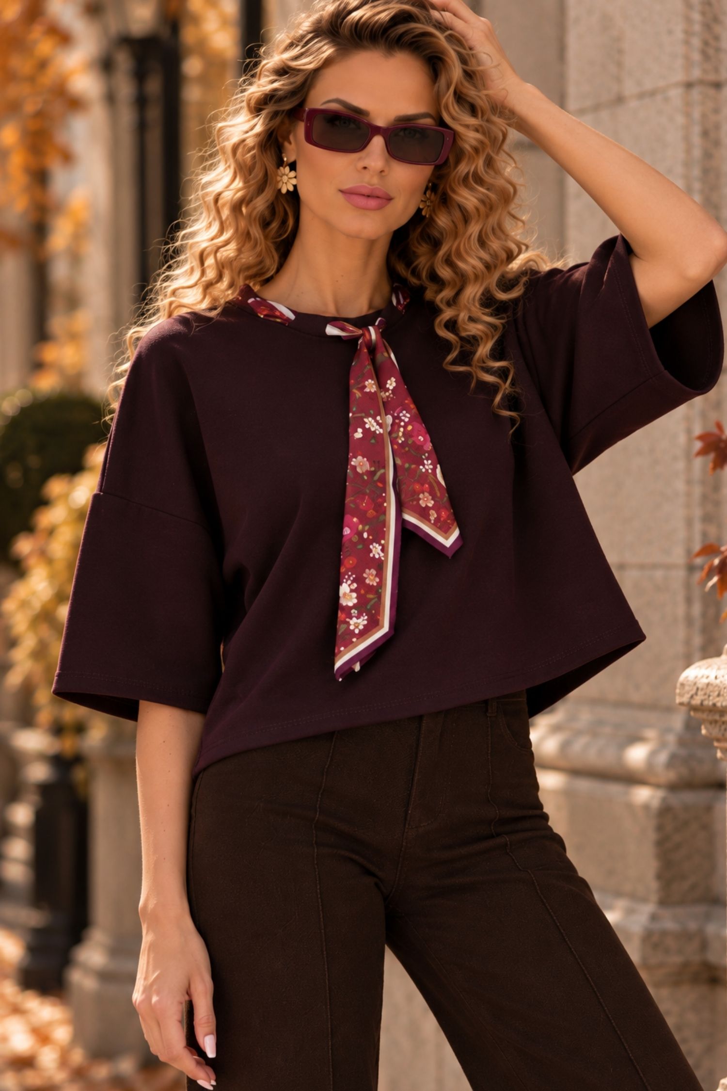 Ținută damă - bluza, blugi 1 - StarShinerS.ro